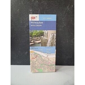 AAA Milwaukee Wisconsin City Series Map